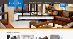 Desktop Screenshot of camplote.com.br